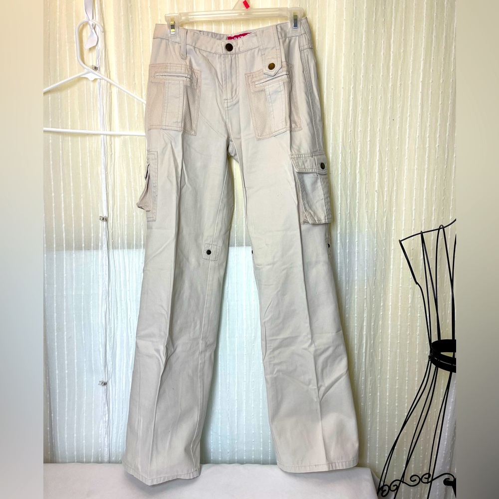 Zana-di jeans Size 1 regular 
Cream Wide leg hiking outdoor cargo pants